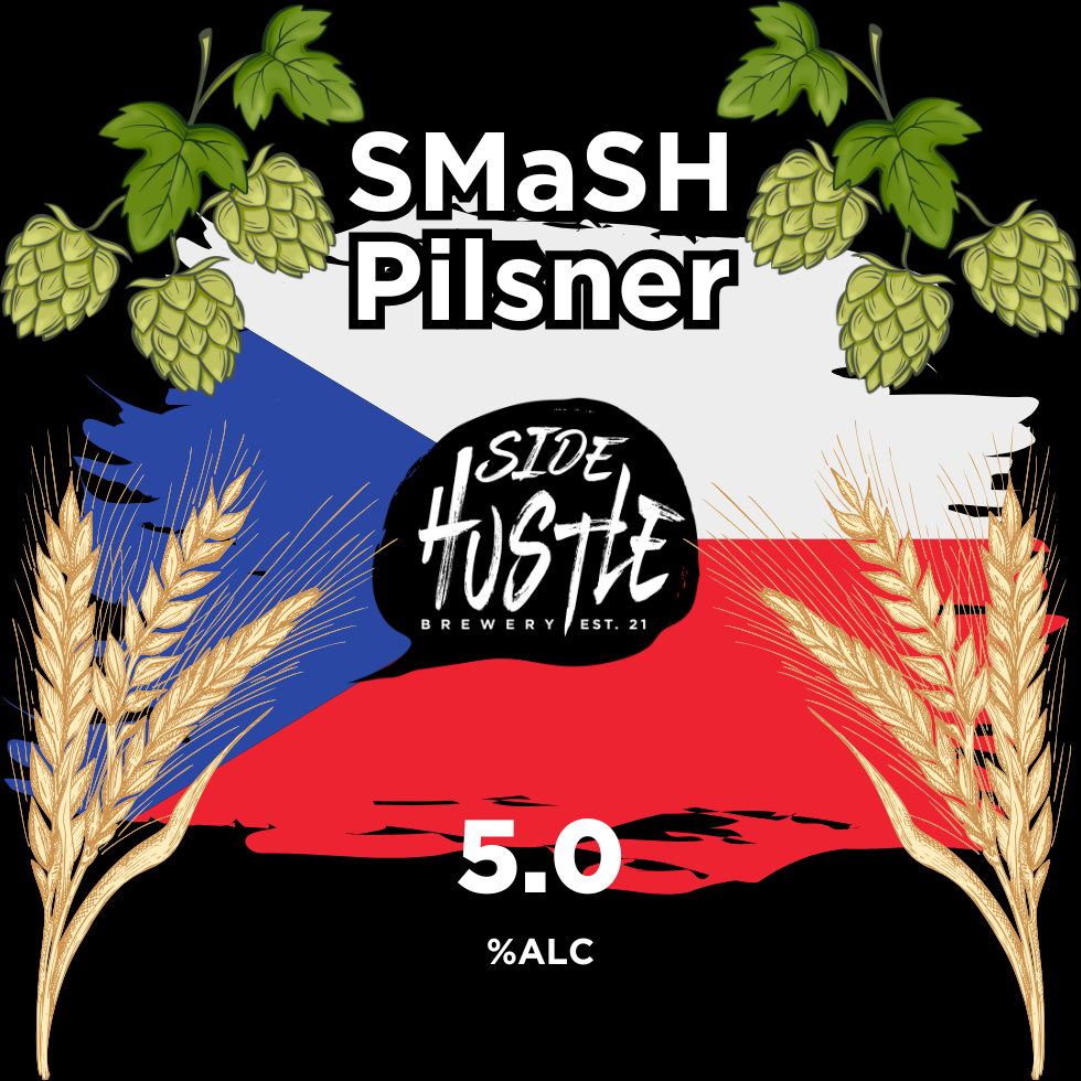 SMaSH Czech Pilsner (440ml brown craft bottles)