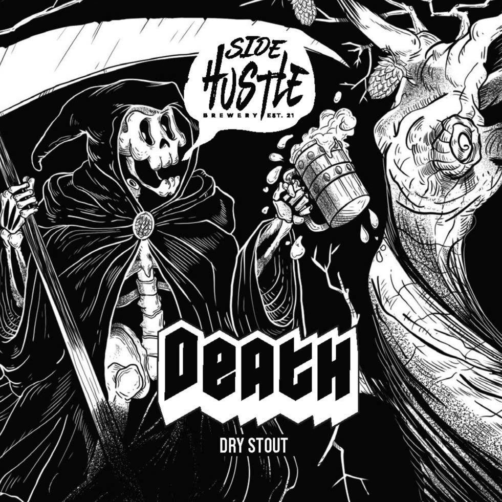 Side of Death (440ml brown craft bottles)