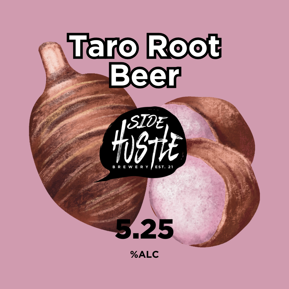 Taro-root Beer (440ml brown craft bottles)