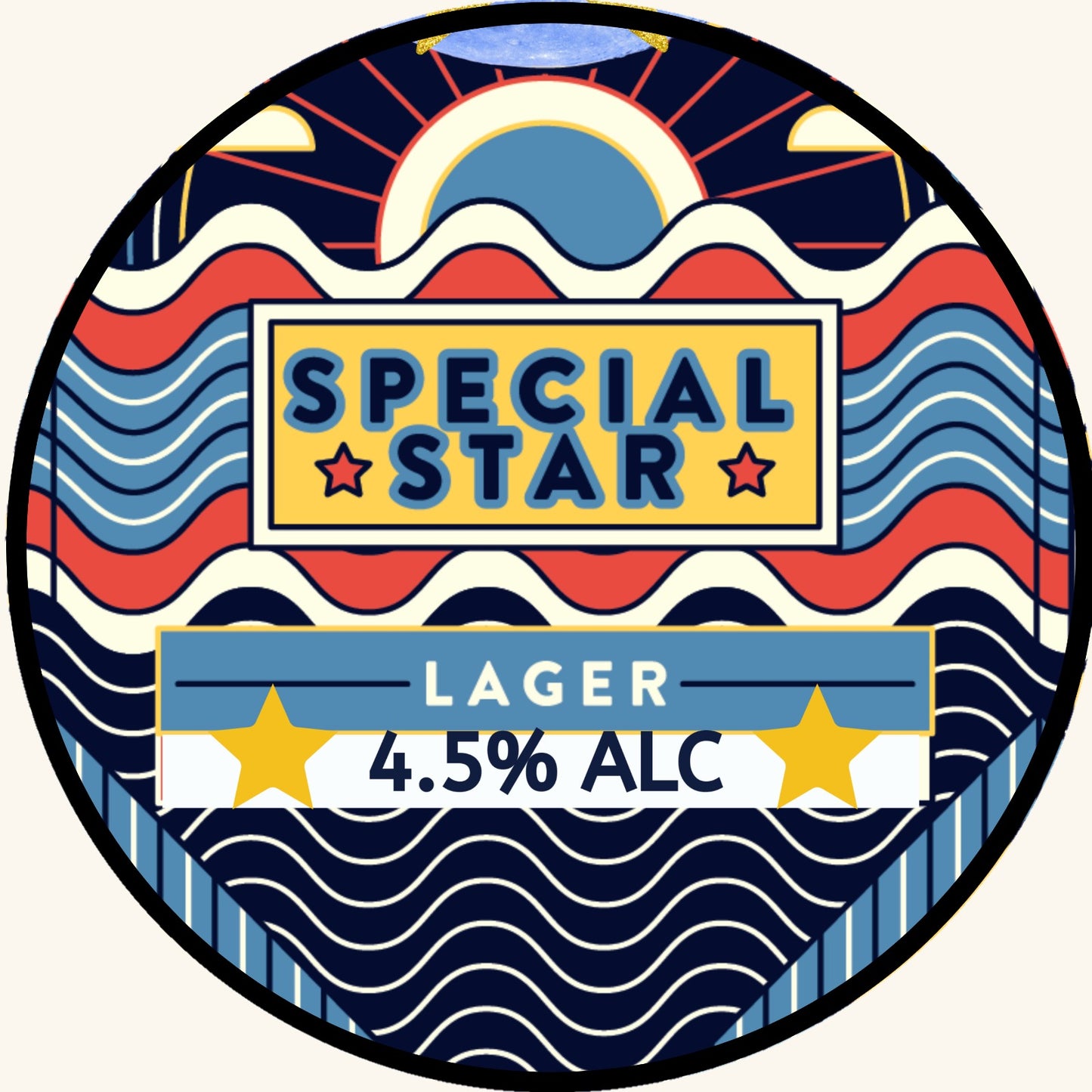Special Star Lager 4.5% (440ml brown craft bottles)